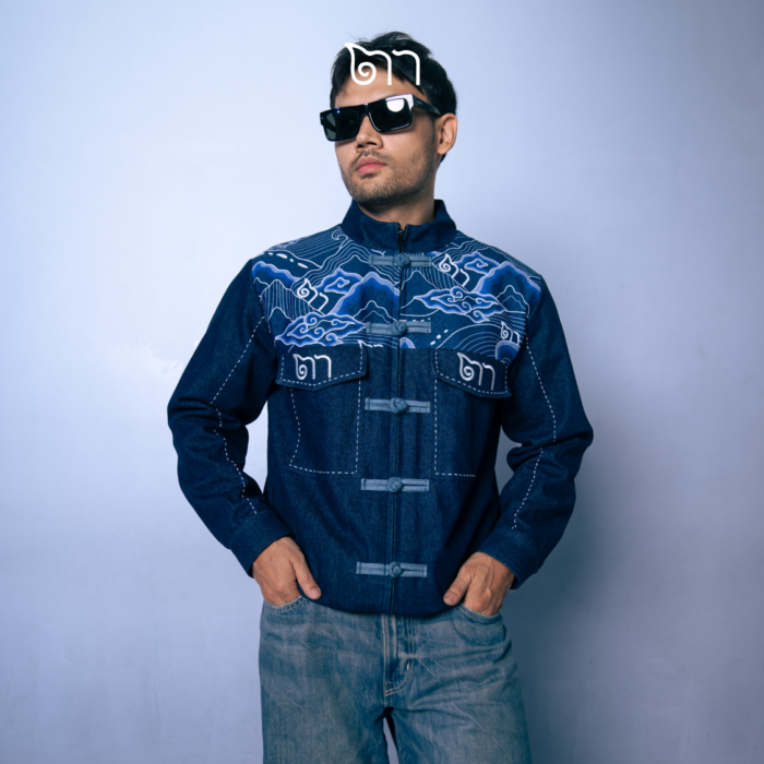 ARSHAKA DENIM JACKET BIRU