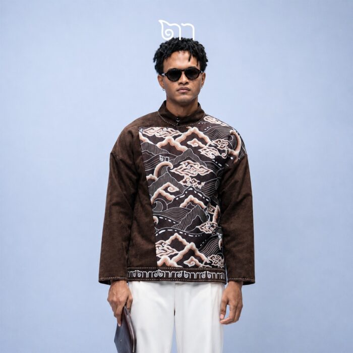LIMITED EDITION JACKET GATRANALA SUEDE BROWN
