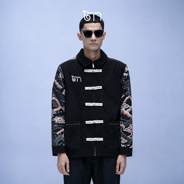 (LIMITED EDITION) JACKET SAYTAWADA CORDUROY BLACK